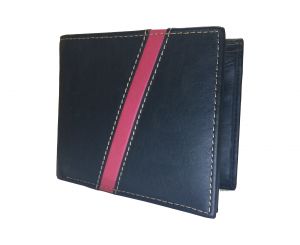 Magical Black Premium Mens Class Genuine Leather Wallet By GetSetStyle PRLW-BKR-7046