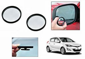 Buy Autoright 3r Round Flexible Car Blind Spot Rear Side Mirror Set Of 2-hyundai I20 Elite online