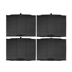 Buy Autoright Car Auto Folding Sunshades Curtains Black (set Of 4) - Maruti Suzuki Zen Estilo online