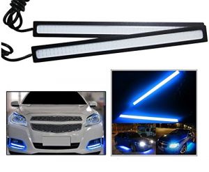 Buy Autoright Daytime Running Lights Cob LED Drl (blue) For Maruti Suzuki Swift Old online
