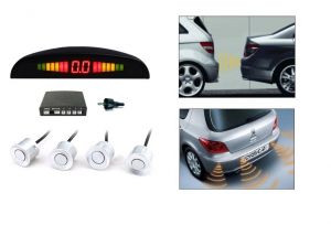 Buy Autoright Reverse Car Parking Sensor LED Display White Hyundai I10 Grand online