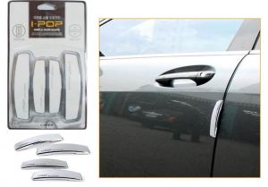 Buy Autoright-ipop Car Door Guard Set Of 4 PCs White For Datsun Go online
