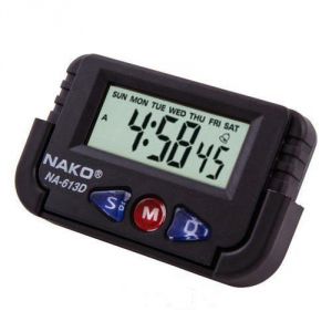 Buy Nako Digital LCD Alarm Table Desk Car Calendar Clock Timer Stopwatch online