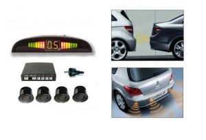 Buy Autoright Reverse Car Parking Sensor LED Display Black Hyundai I20 Activa online