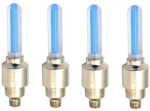 Buy Autoright Blue Car Tyre LED Light With Motion Sensor Set Of 4 For Tata Manza online
