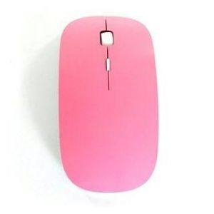 Buy 2.4ghz Ultra Slim Wireless Optical Mouse Pink online
