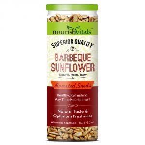 Buy Nourishvitals Barbeque Sunflower Roasted Seeds (superior Quality) - 150 Gm online