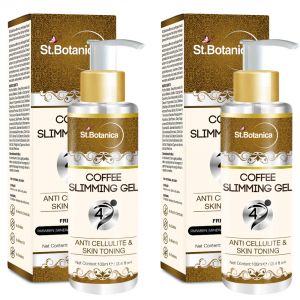 Buy St.botanica 4d Coffee Slimming Cream - Anticellulite & Skin Toning 100ml (with Guarana Oil) - Pack Of 2 online