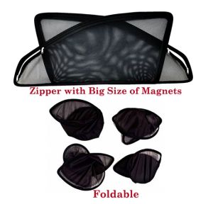 Buy Premium Quality Foldable, Zipper & Magnetic Car Sun Shades/ Curtain For Volkswagen Jetta Old -set Of 4 online