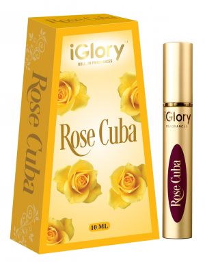 Buy Iglory Roll On Fragrances' Alcohol Free Pure Scents - Rose Cuba - 10ml online