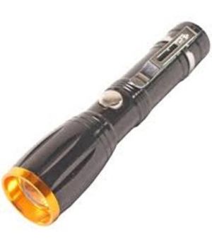 Buy Zoom Professional Police LED Torch Lamp Flashlight Light online