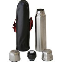 Buy 1 L Double Wall Stainless Steel Vacuum Flask Thermal Thermos Hot Or Cold online