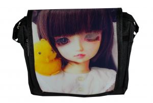 Buy Spero Women's Stylish Zip Lock Casual Funky Black 3d Handbag online
