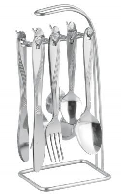 Buy A-plus 24 Pieces Classic Cutlery Set With Stand online