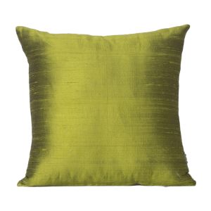 Buy Monogram Green Square Polyester Cushion Cover Solid Colour -5 Pcs SetGreen online