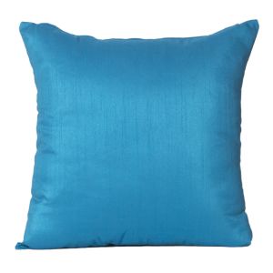 Buy Monogram Turquoise Square Polyester Cushion Cover Solid Colour-5 Pcs SetTurquoise online