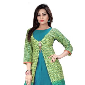 anarkali kurti style