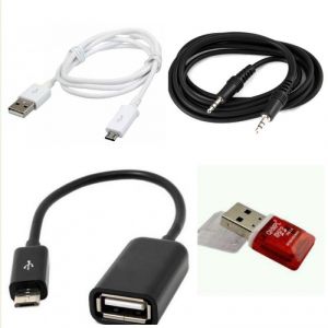Buy Combo Pack 4 In 1 Mobile Data Cable, Otg Cable, Aux And Card Reader online