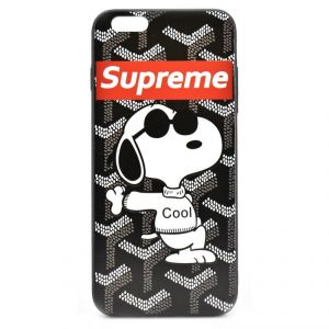 Buy iPhone 6/6 Plus Cases & Covers - Supreme Cool Hard Polycarbonate Back Case Cover Black online