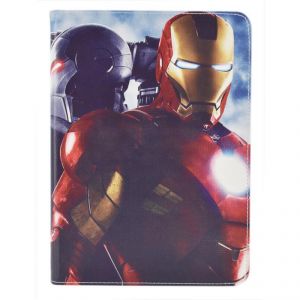 Buy Ipad Mini Cases & Covers - Iron Man Pu Leather Flip Stand Case Cover online