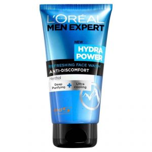 Buy Loreal Paris Men Expert Hydra Power Refreshing Anti-discomfort Face Wash (menthol) - 150ml online