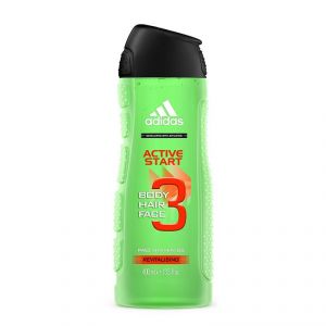 Buy Adidas Active Start Body, Hair & Face Shower Gel, Pro Vitamin B5revitalising - 400ml (13.5oz) online