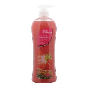 Buy Skin Cottage Bath+scrub Body Bath, Strawberry Yogurt Essence - 1000ml online