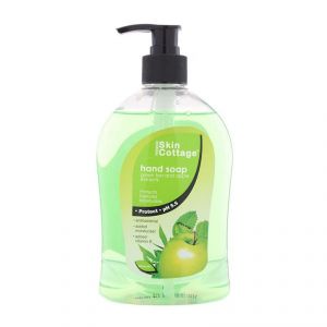 Buy Skin Cottage Hand Soap, Green Tea And Apple Extracts - 500ml online