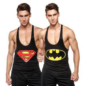 Buy Superman 3D gym compression tank top combo by Treemoda online