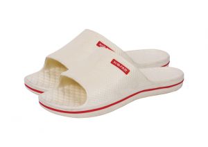 Buy Men's White Slippers, Daily Use Flip Flops For Indoor And Outdoor Use From Kaystar online
