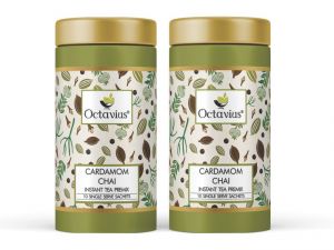 Buy Octavius Cardamom Chai, Instant Tea Premix-10 Sachet(pack Of 2) online