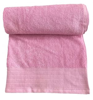 Buy Krish 100% Cotton Bath Towel 580 GSM Pink online