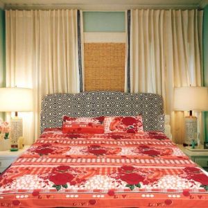Buy Panipat Cotton Double Bed Sheet With Pillow Covers online