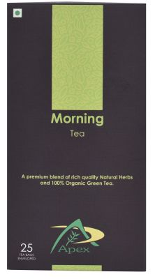 Buy Apex- Morning Tea (herbal Tea) Green Tea Bags 25 Tea Bags online