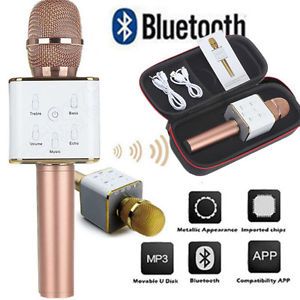 Buy Q7 Portable Bluetooth Wireless Karaoke Microphone (assorted Color) online