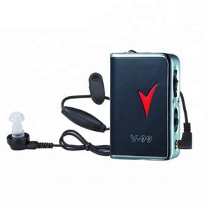 Buy Axon Hearing Aid V-99 Sound Enhancement Amplifier Clip Style Pocket Hearing Aid online