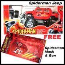 spiderman jeep toy