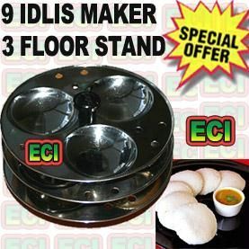 9 Idli Maker Stand Stainless Steel