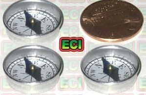 Buy 3pc Aluminum Vintage Magnetic Compass Online Best Prices In