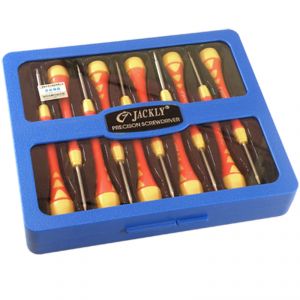 Jackly 10 In 1 Multi-function Screwdriver Screw Driver Tool Kit Set - 01