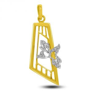 Surat Diamond Love As A Locket : Diamond & Gold Pendant For The Lady Of Your Heart P739