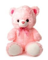 Buy 4 Ft Fur Super Soft Cute Pink Teddy Bear online