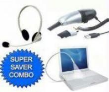 Buy USB Light With Vacuum Cleaner And Headphone online