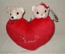 Buy Teddy And Heart Soft Stuffed Toy online