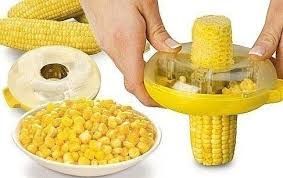 Corn kernel cutter