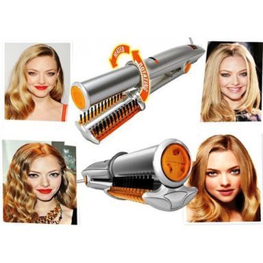 rotating iron hair styler