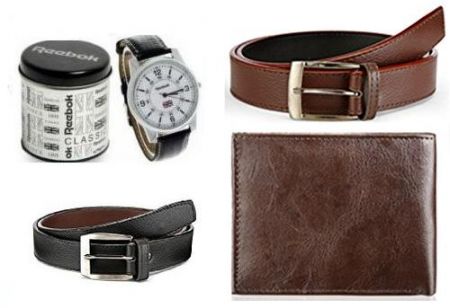 reebok leather belt