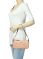 Esbeda Beige/D-Brown Color Solid Pu Synthetic Material Hand Bag For Women