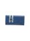 Esbeda Blue Solid Pu Synthetic Material Wallet For Women-1966 (code - 1966)