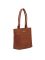 Esbeda Tan Striped Pu Synthetic Material Handbag For Women